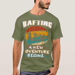 River Rafting and White Water Rafting River T-Shirt