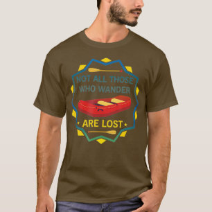 River Rafting Guide Floating Trip Canoeing Raft T-Shirt