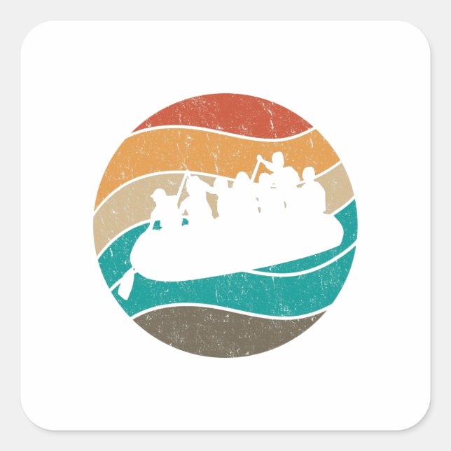 River Rafting  Sticker River Rafting Sticker (Front)