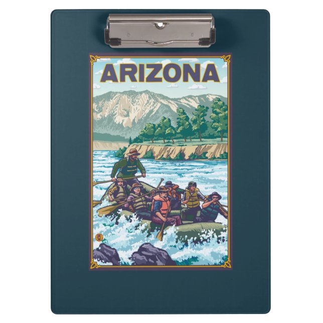 River RaftingArizona Clipboard (Front)