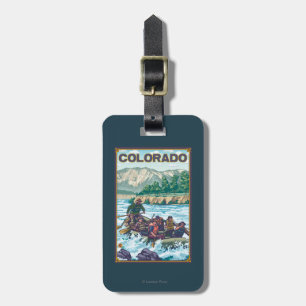 River RaftingColorado Luggage Tag