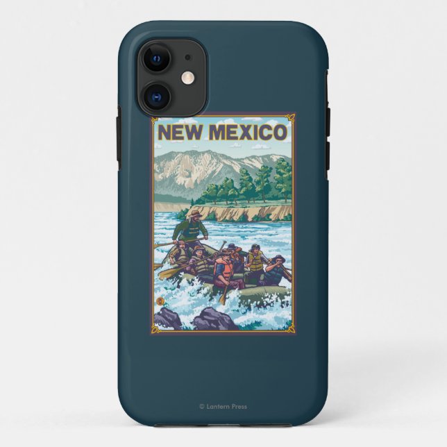 River RaftingNew Mexico Case-Mate iPhone Case (Back)