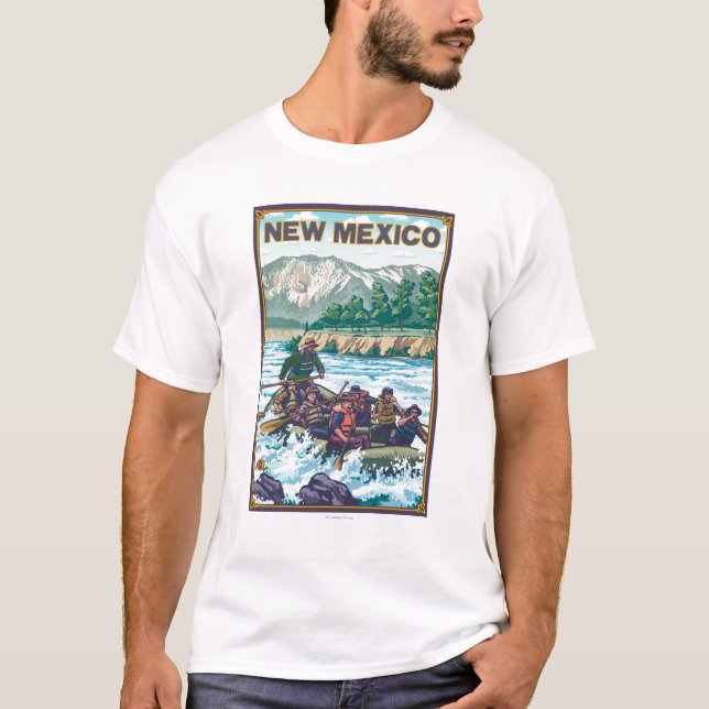 River RaftingNew Mexico T-Shirt (Front)