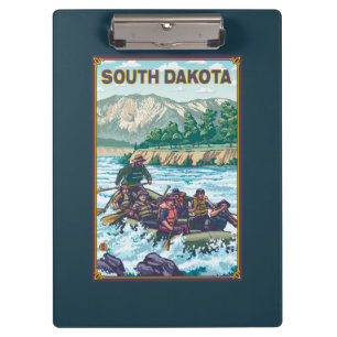River RaftingSouth Dakota Clipboard