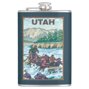 River RaftingUtah Hip Flask