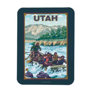 River RaftingUtah Magnet