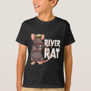 River Rat - Boaters Community Boat Family Pride T-Shirt