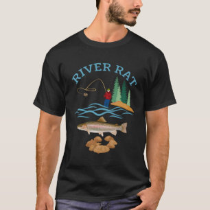 River Rat Fishing T-Shirt