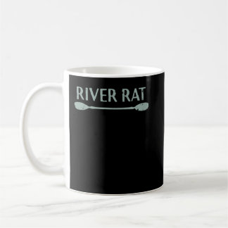 River Rat, Kayaking and Canoeing, Outdoors Coffee Mug
