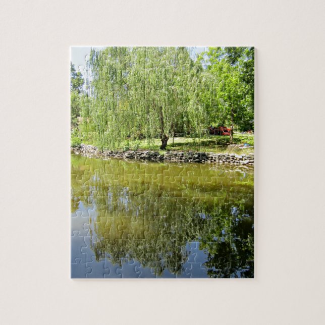 River reflections jigsaw puzzle (Vertical)