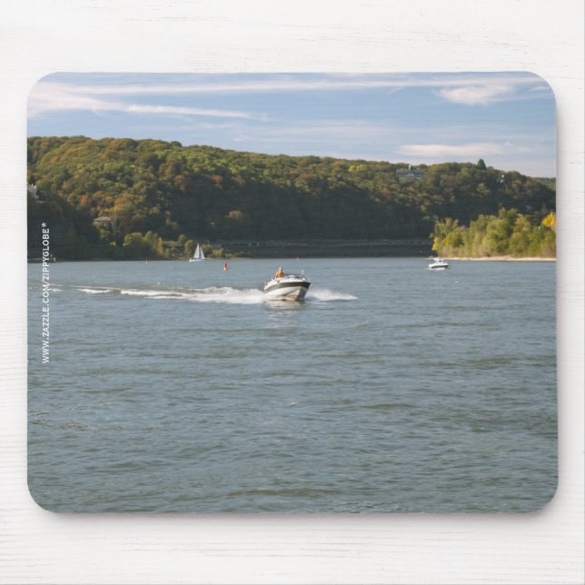 River Rhein Mouse Mat (Front)