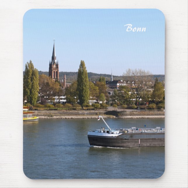 River Rhein Mouse Mat (Front)