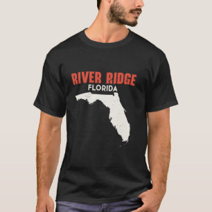 River Ridge Florida USA State America Travel Flori T-Shirt