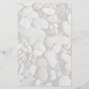 River Rock (Cobblestones) Background Stationery