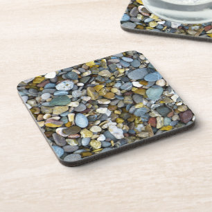 River Rock Pebbles Stone texture Stone Coaster
