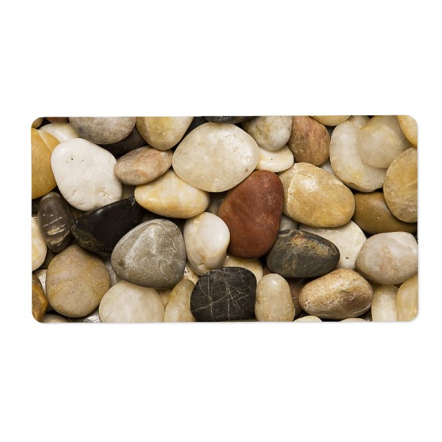 River Rock Stone Background - Customised Template (Front)