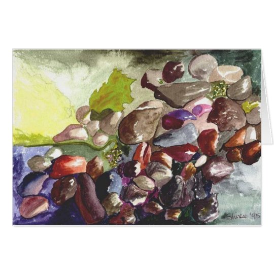 River Rocks Card
