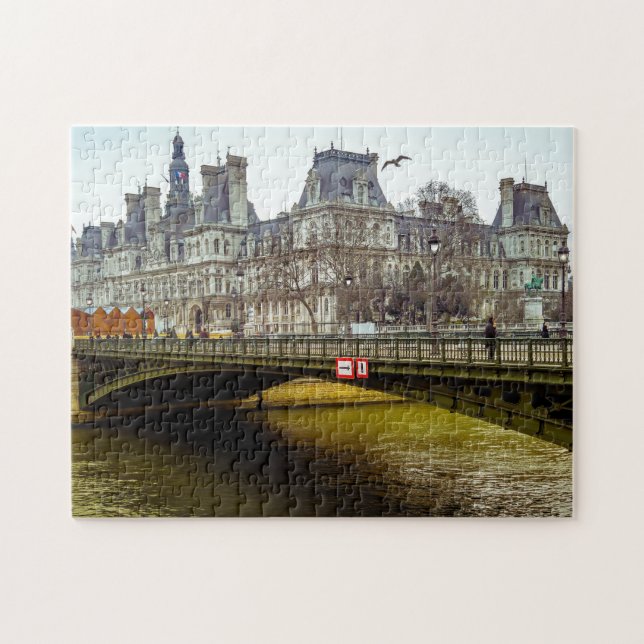River Seine Paris. Jigsaw Puzzle (Horizontal)