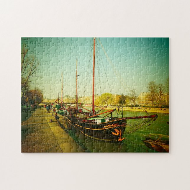 River Seine Paris. Jigsaw Puzzle (Horizontal)