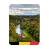 River Semois landscape in Bouillon, Belgium travel