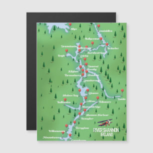 River Shannon Ireland Map