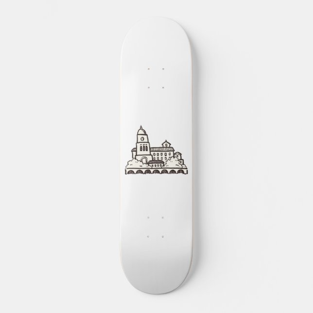 river side city quick sketch skateboard (Front)