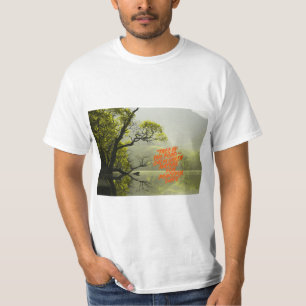 River Side Forest Image - Scenic Waterside Nature  T-Shirt