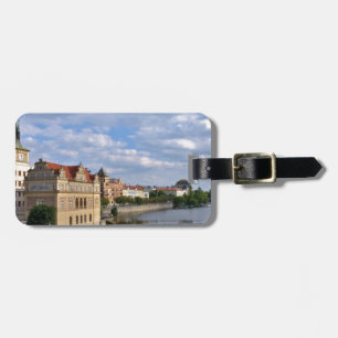 River side of Prague, Republic Czech, Luggage Tag