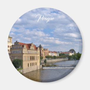 River side of Prague, Republic Czech, travel Magnet