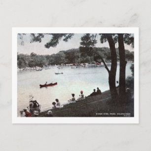 River Side Park, Milwaukee, Wisconsin Vintage Postcard