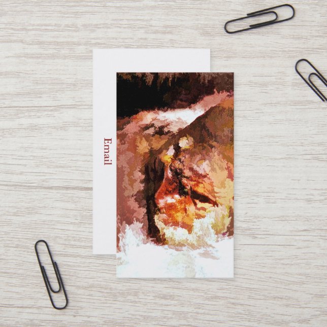 RIVER SPIRIT BUSINESS CARD (Front/Back In Situ)