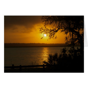 river sunset