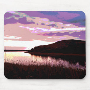 RIVER SUNSET MOUSE MAT