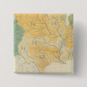 River Systems in the US 15 Cm Square Badge