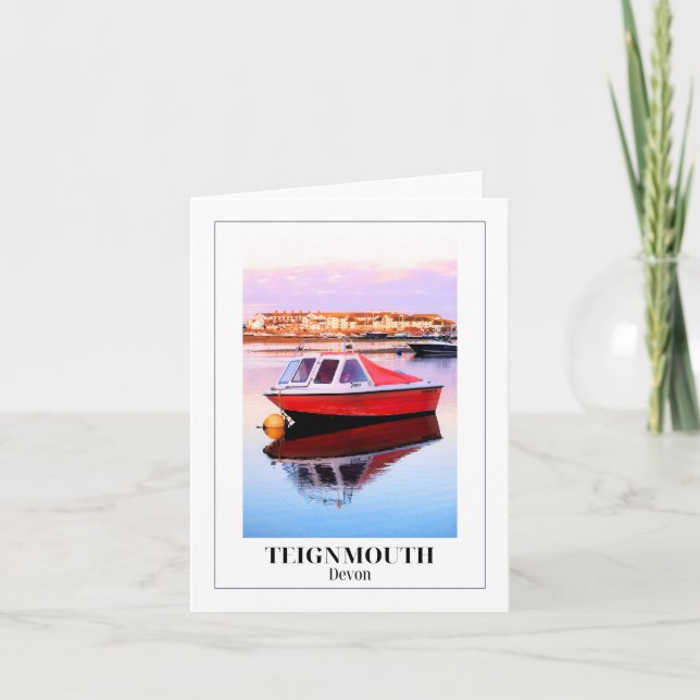 River Teign, Teignmouth, Devon Card (Front)