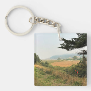 River Trail at Cape Blanco, Oregon Coast Key Ring