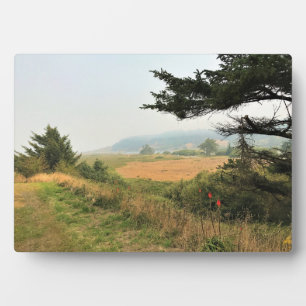 River Trail at Cape Blanco, Oregon Coast Plaque