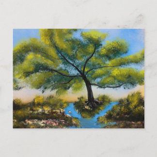 River Tree Postcard