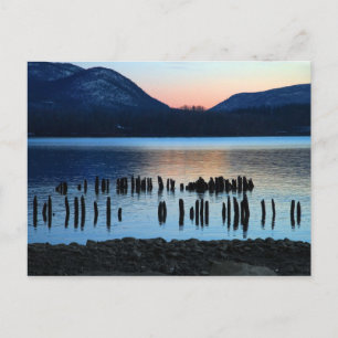 River Twilight Postcard