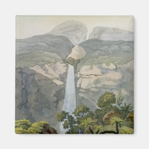 River Vinagre Waterfall, near the Puraci Volcano, Magnet