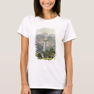 River Vinagre Waterfall, near the Puraci Volcano, T-Shirt