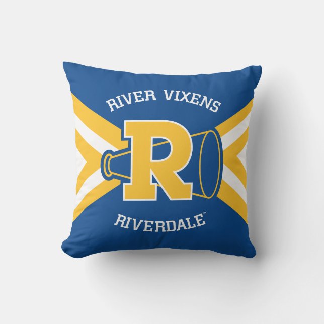 River Vixens Cheer Uniform Cushion (Front)