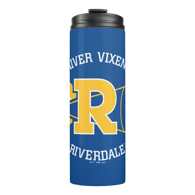 River Vixens Cheer Uniform Thermal Tumbler (Front)