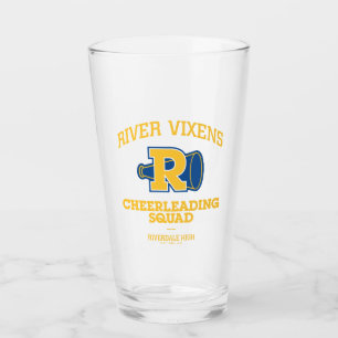 River Vixens Cheerleading Squad Glass