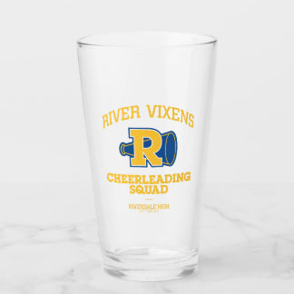River Vixens Cheerleading Squad Glass