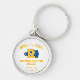 River Vixens Cheerleading Squad Key Ring