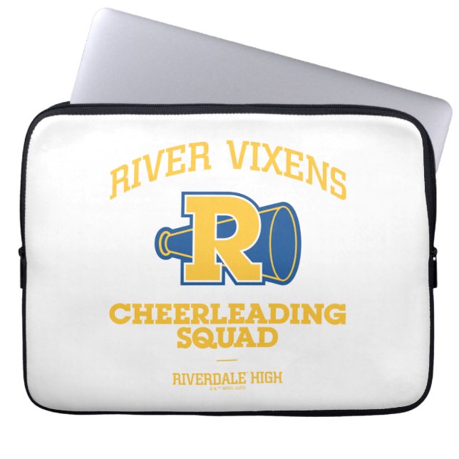 River Vixens Cheerleading Squad Laptop Sleeve (Front)
