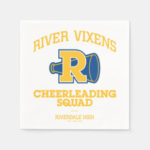 River Vixens Cheerleading Squad Napkin