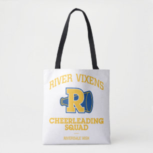 River Vixens Cheerleading Squad Tote Bag