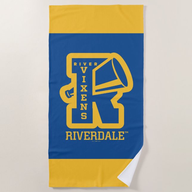 River Vixens Letterman Beach Towel (Front)